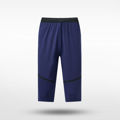 Navy Blue Custom Falcon Adult Shorts