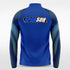 Blue Embrace Aurora Customized Full-Zip Jacket Design