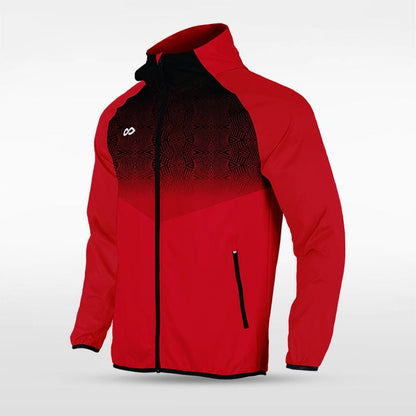 Red Historic Maya Sublimated Full-Zip Jacket