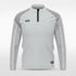 Gray Historic India Men 1/4 Zip Jersey Design