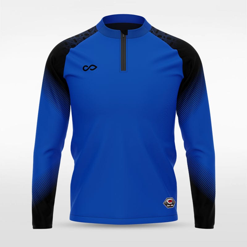 Blue Historic Greek Full-Zip Jacket for Team