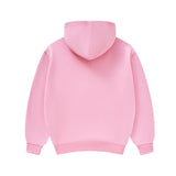 kids pink zip hoodie
