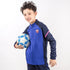 Kids Cheap Zipper up Jacket Design Blue