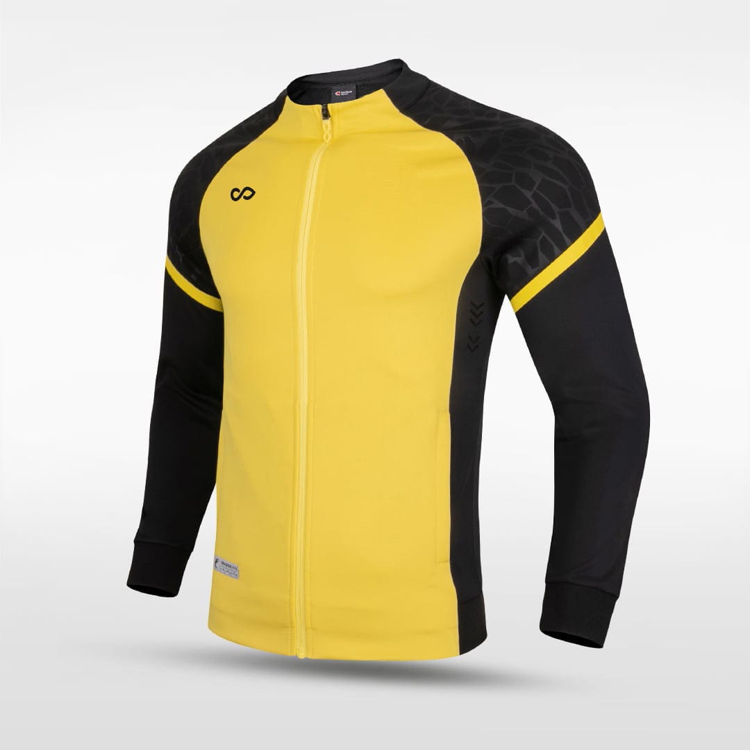 Dragon Vein 2 Full zip Jacket Yellow