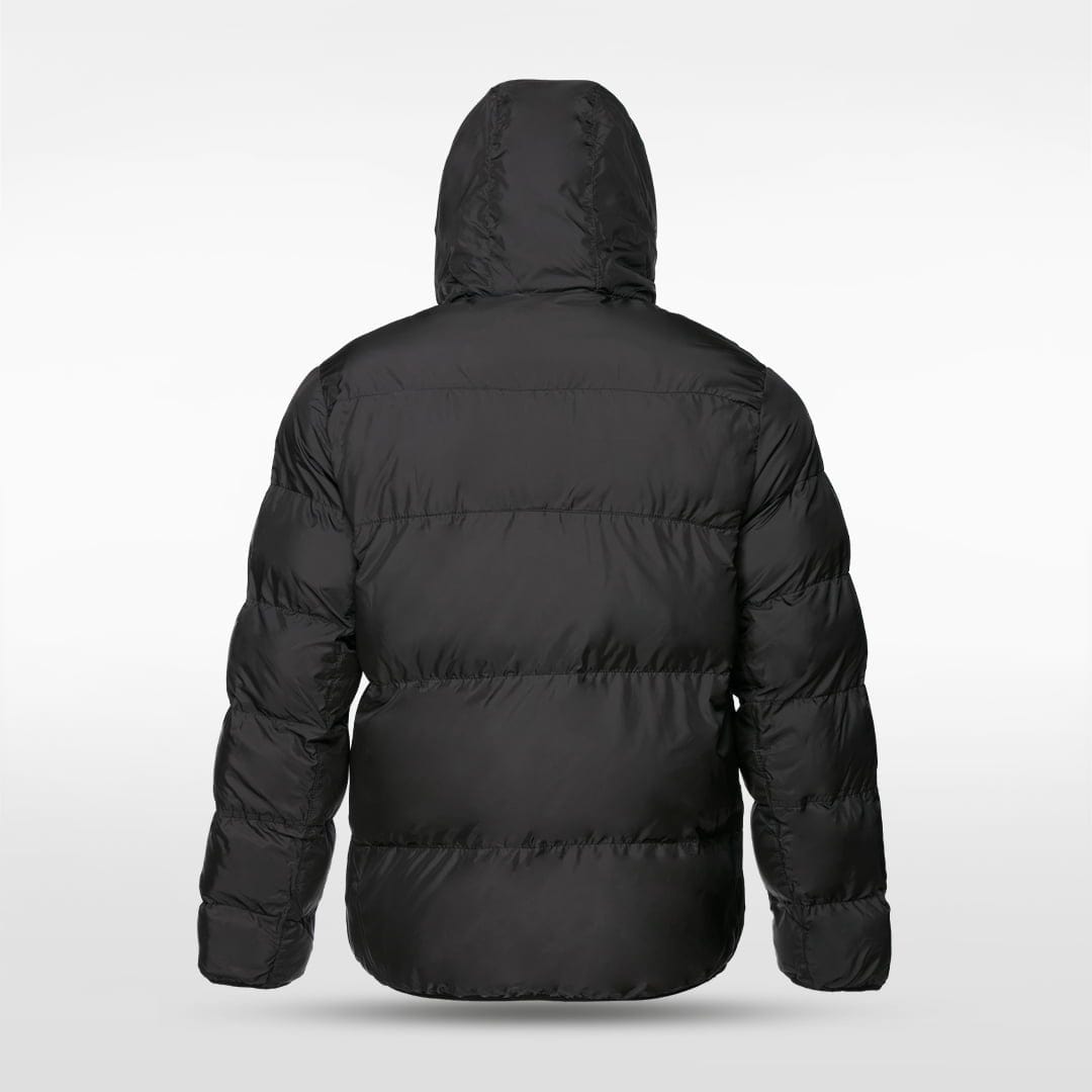 Men Winter Jacket Waterproof Black