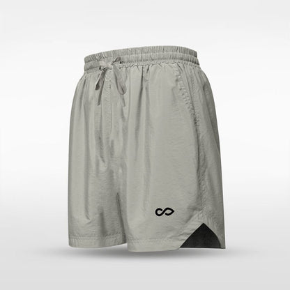 grey short pants leisure