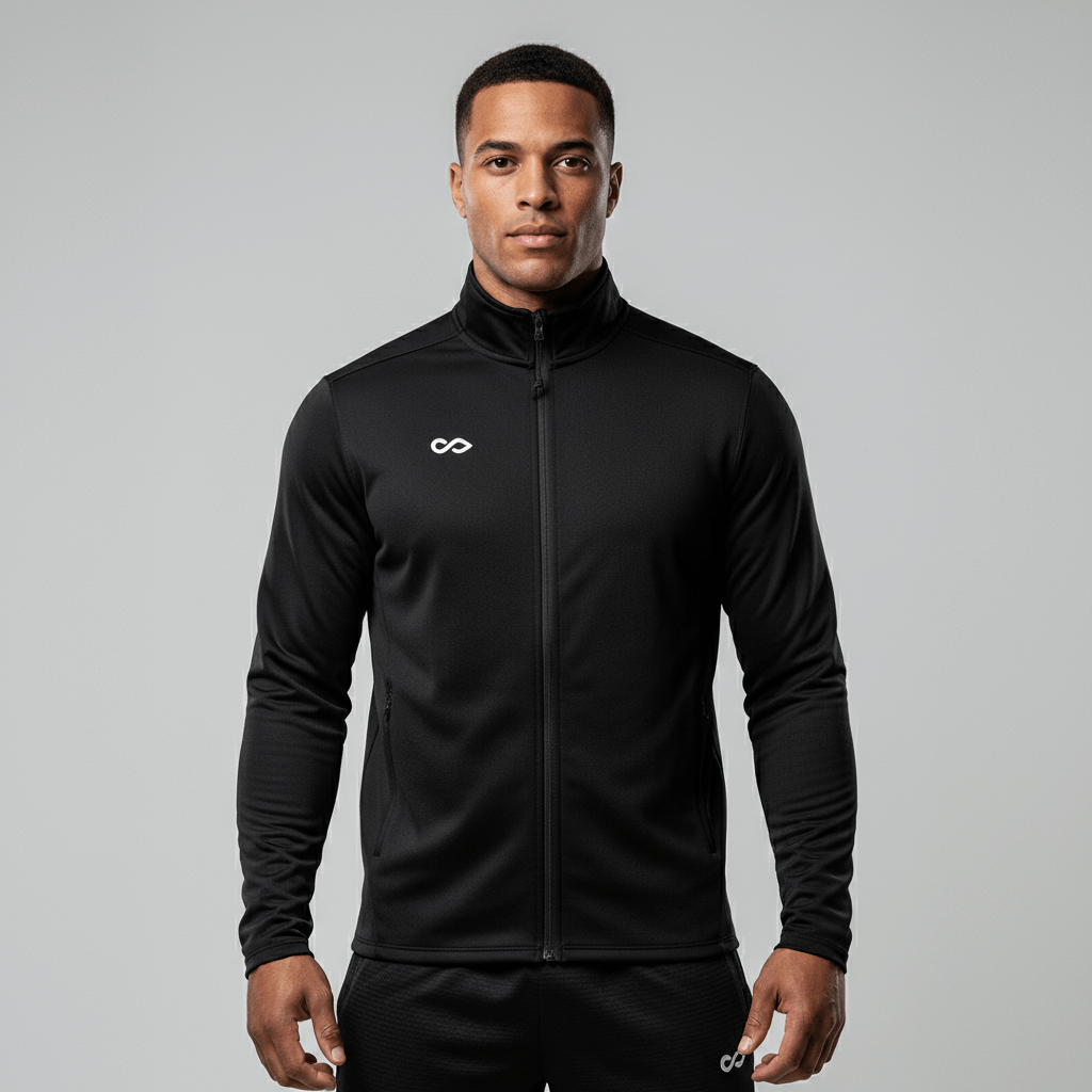 Stand Collar Fleece Jacket Vantara - ATR413GZA3