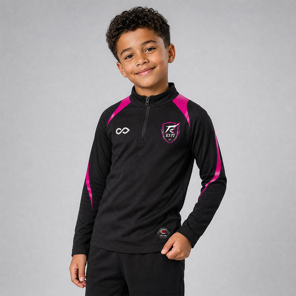 kid 1/4 Half Zip Vanta PU Series Phantblade - AS233XFHR8