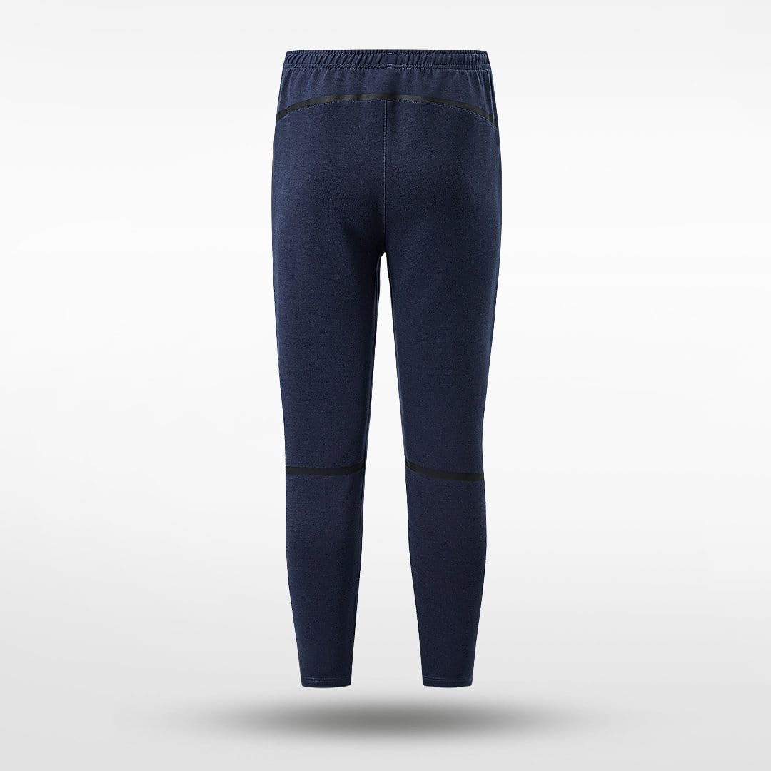 Navy Blue Custom Adult Sports Pants for Team