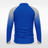 Blue Historic Maya Men 1/4 Zip Jersey Design