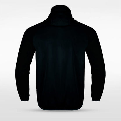 Black Historic Babylon Full-Zip Jacket for Team