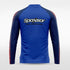 Blue Embrace Radiance Sublimated 1/4 Zip Top