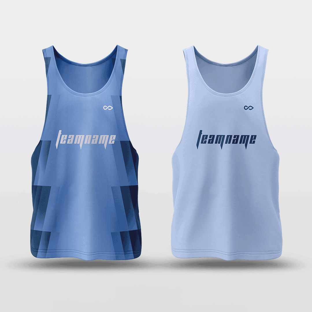 Reversible Basketball Jersey Blue