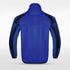 Blue Embrace Urban Forest Customized Full-Zip Jacket Design