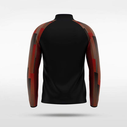 Black Urban Forest Sublimated Full-Zip Jacket