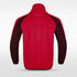 Red Embrace Wind Sublimated Full-Zip Jacket