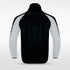 Black Embrace Wind Full-Zip Jacket Design