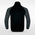 Black Embrace Orbit Full-Zip Jacket Design