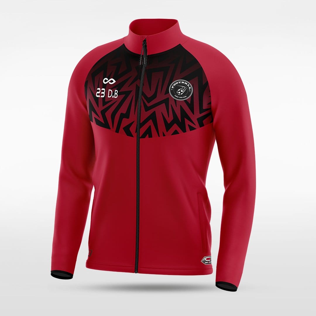 Red Embrace Thunder Sublimated Adult Jacket