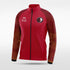 Red Embrace Orbit Sublimated Full-Zip Jacket