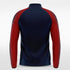 Embrace Radiance Sublimated Full-Zip Jacket Navy Blue