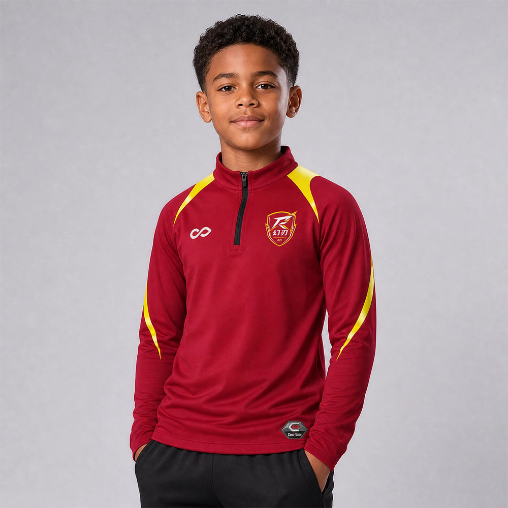 kid 1/4 Half Zip Vanta PU Series Phantblade - AS233XFHR8