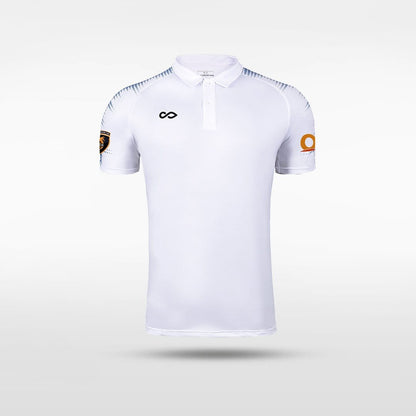 White Star Sublimated Polo Design