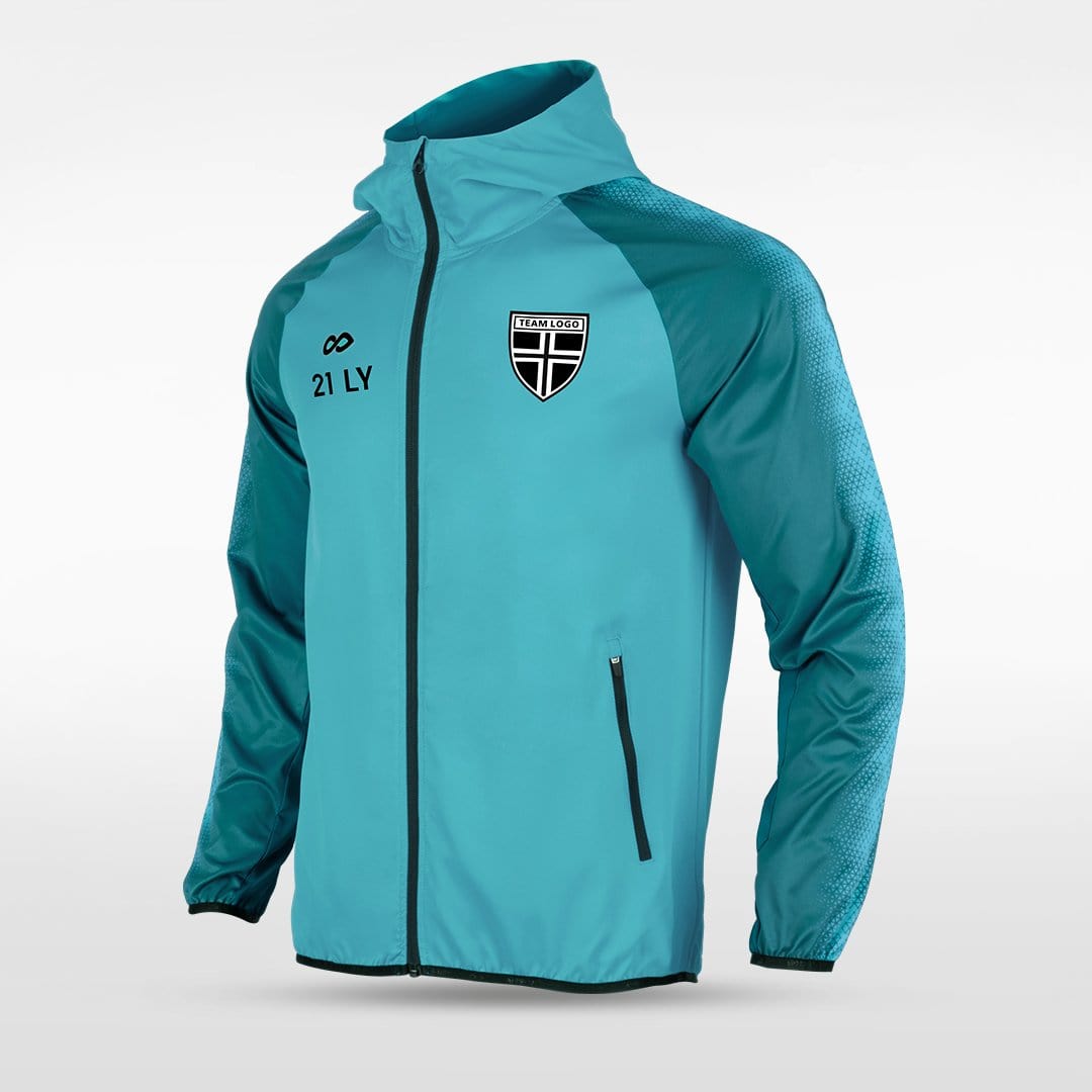 Mint Embrace Radiance Full-Zip Jacket Design