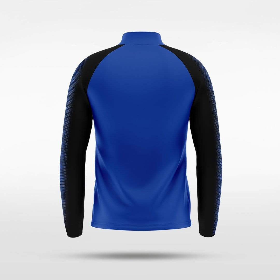 Embrace Radiance Full-Zip Jacket Design Blue