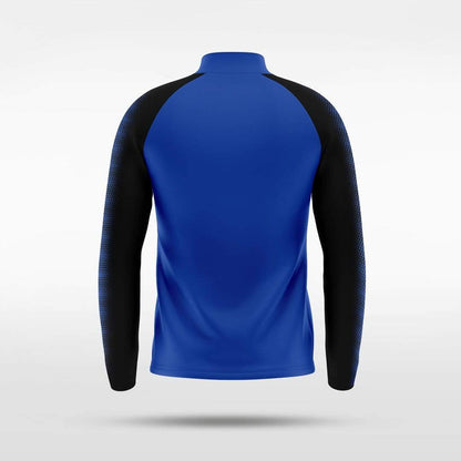 Embrace Radiance Full-Zip Jacket Design Blue