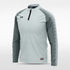 Grey Embrace Radiance Custom 1/4 Zip Jersey