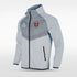 Grey Historic Egypt Sublimated Full-Zip Jacket