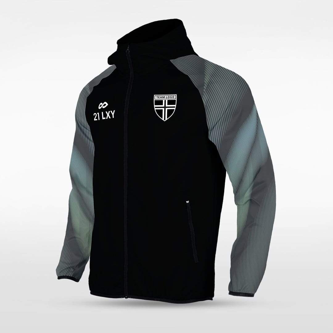 Black Embrace Aurora Sublimated Full-Zip Jacket