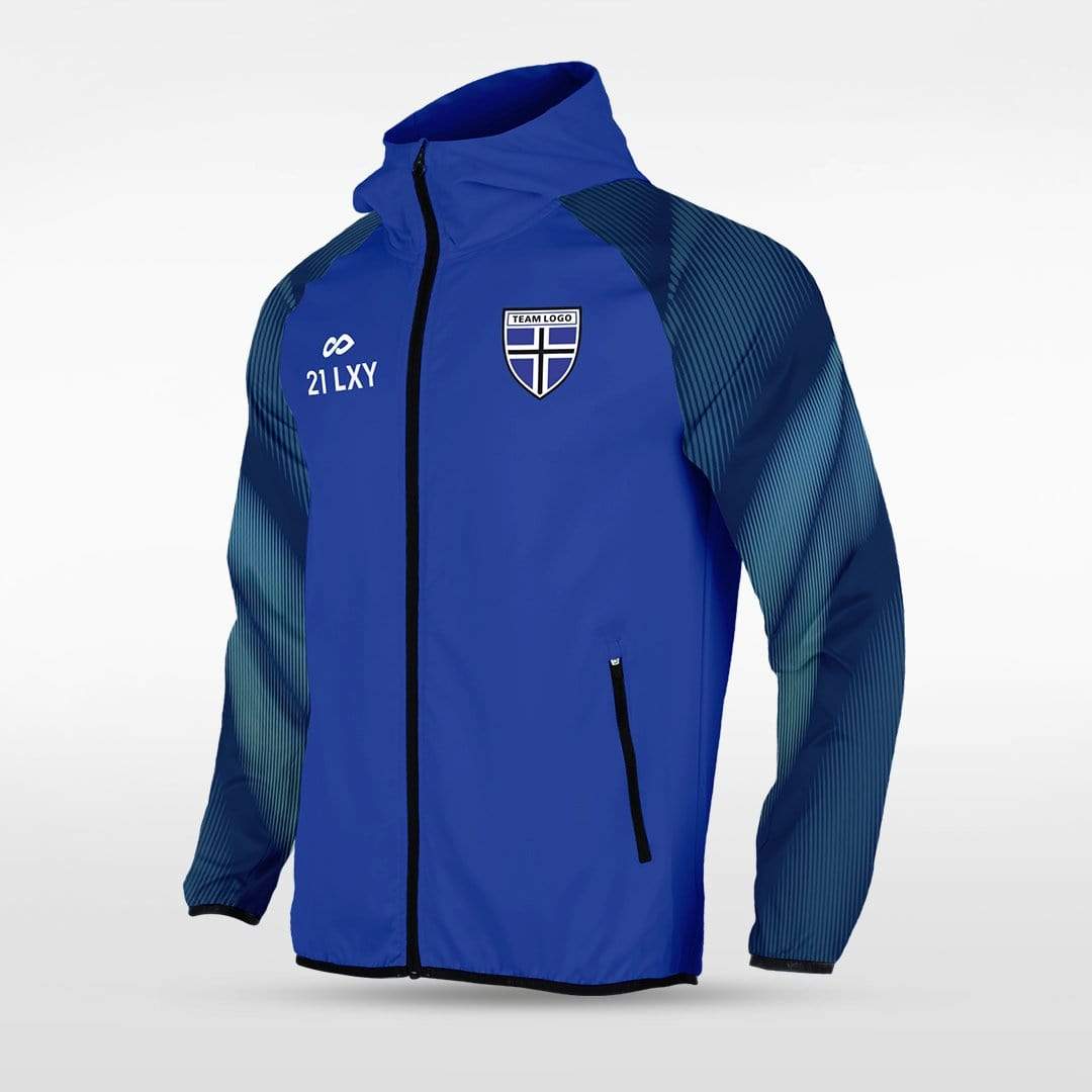 Blue Embrace Aurora Sublimated Full-Zip Jacket