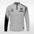 Gray Historic Babylon Custom 1/4 Zip Jersey