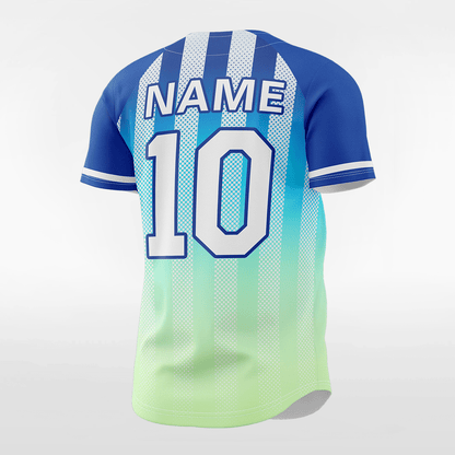 Aurora Sublimated Button Down Baseball Jersey