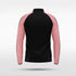 Embrace Radiance Customized Full-Zip Jacket Design Pink