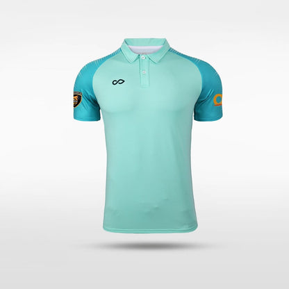 Green Star Sublimated Polo Design