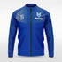 Blue Historic Greek Sublimated Full-Zip Jacket