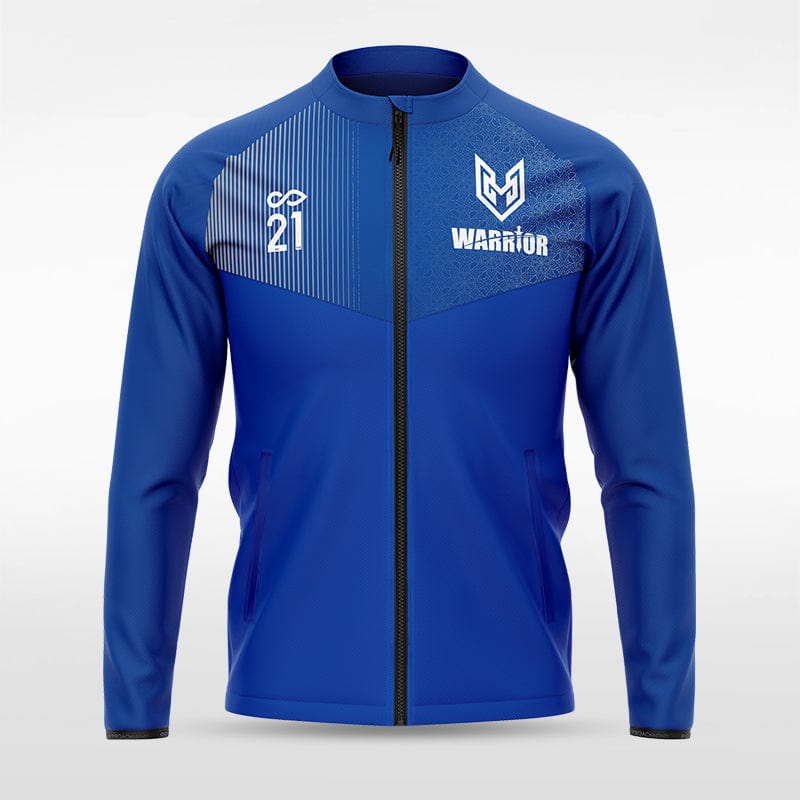 Blue Historic Greek Sublimated Full-Zip Jacket