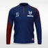 Navy Blue Historic Babylon Sublimated 1/4 Zip Top