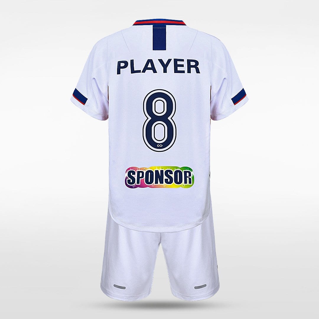 White Kids Football Kit for Team