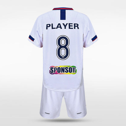 White Kids Football Kit for Team