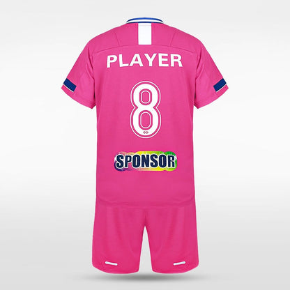 Pink Kids Football Kit for Team