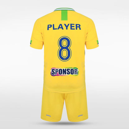 Yellow Kids Football Kit for Team