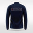 Navy Embrace Mirror Full-Zip Jacket Design