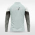 Grey Embrace Splash Men 1/4 Zip Jersey Design