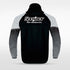 Black Embrace Splash Full-Zip Jacket for Team