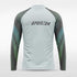 Grey Embrace Aurora Men 1/4 Zip Jersey Design