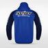 Blue Embrace Wind Full-Zip Jacket Design